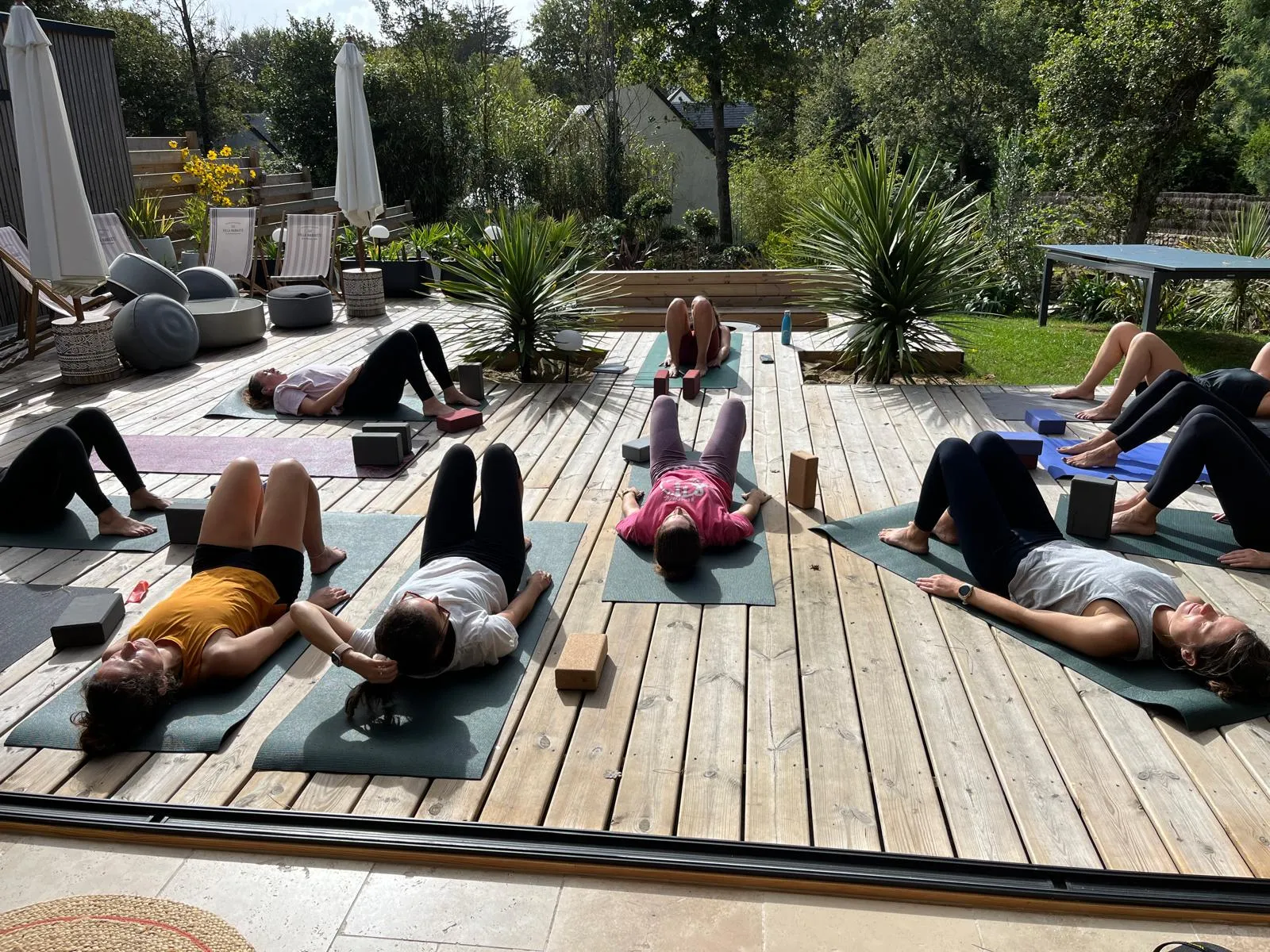 yoga à la Villa Namasté