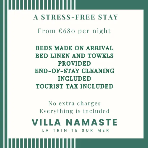 Villa Namaste all-inclusive - beds mads, linen provided, cleaning and tourist tax included from €680/night